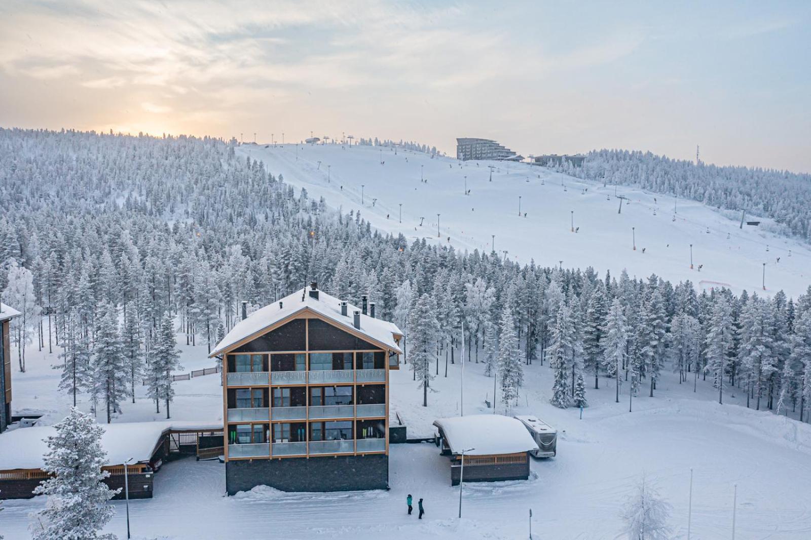 Levi Tunturinlaita A4, Ski-In Ski-Out 3Xbedroom 外观 照片